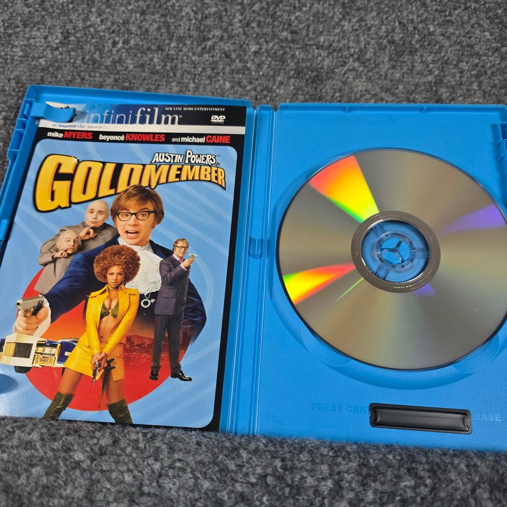 Austin Powers Goldmember DVD Widescreen‎ New Line Home Entertainment - Picture 4 of 4